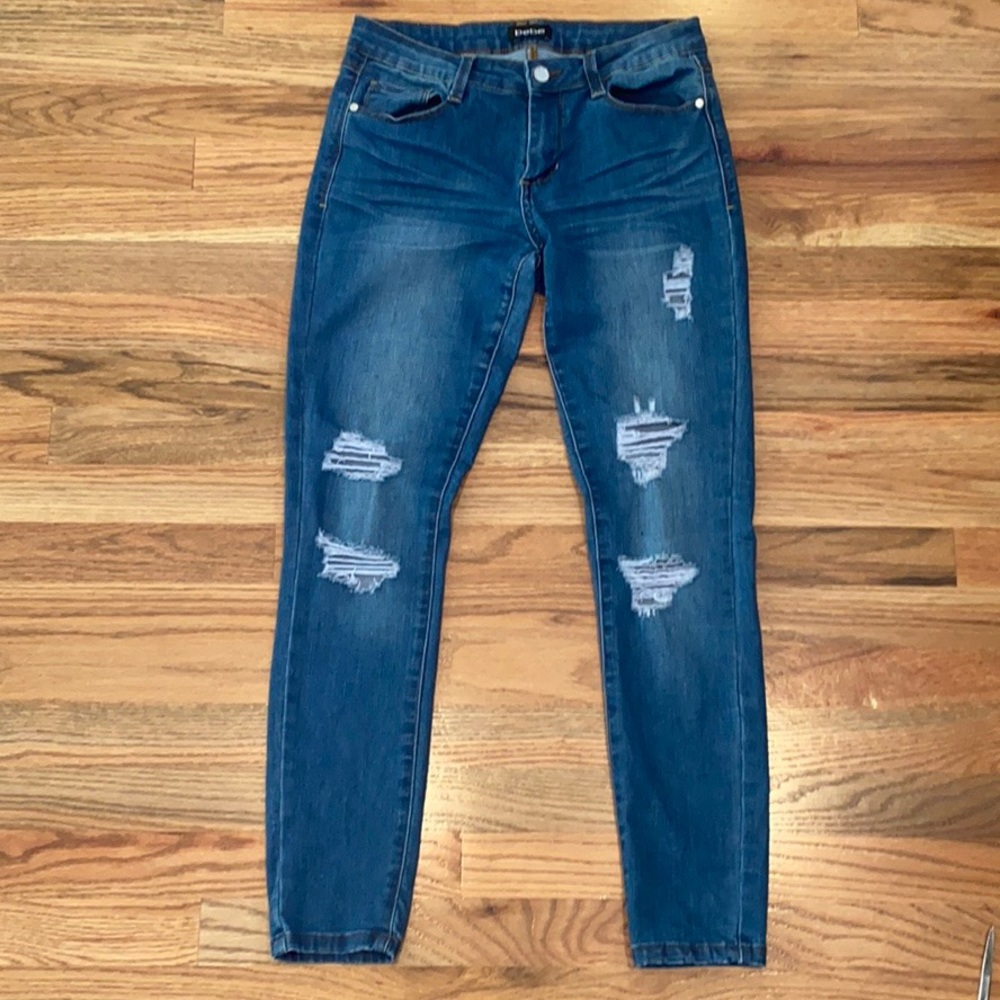 Bebe mid-rise jeans